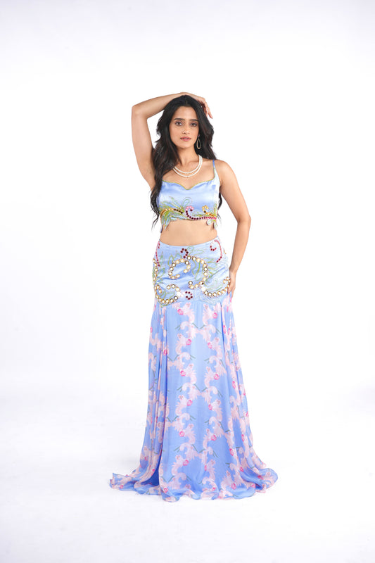 Summer Love Set – Albeli Luxe Designer Festive Wear Outfit