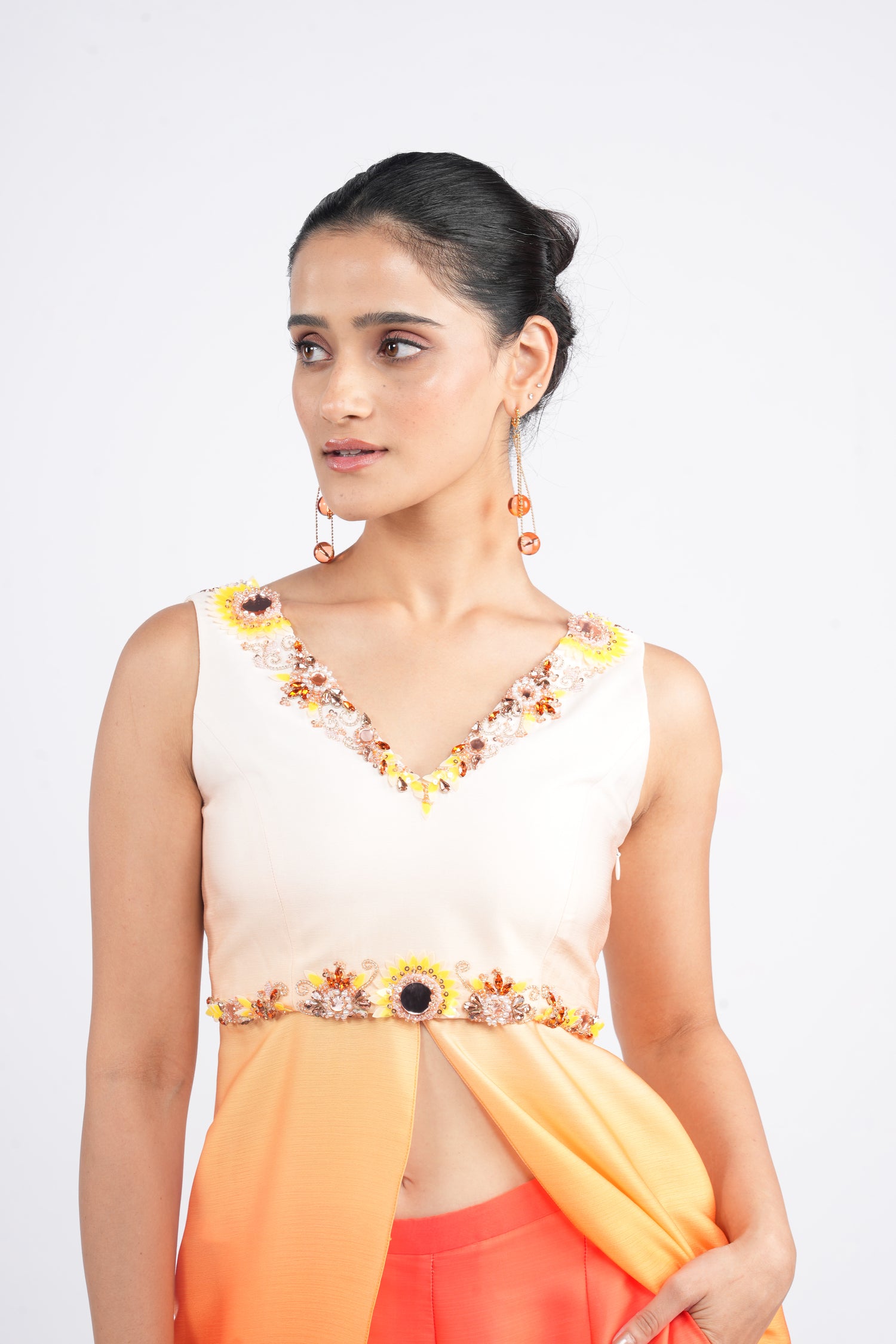 Albeli Luxe Orange Skies Coord – Premium Party and Wedding Wear